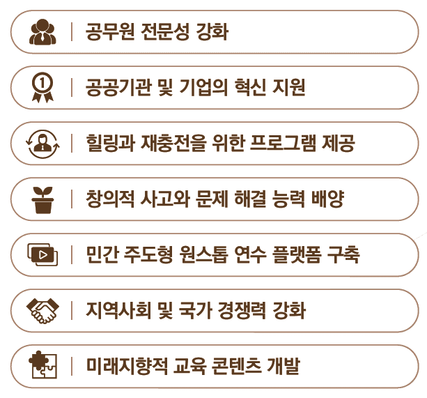 연수원 목표